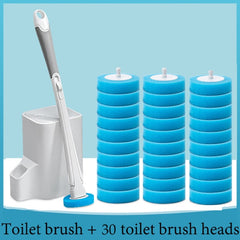 Brosse jetable pour toilettes