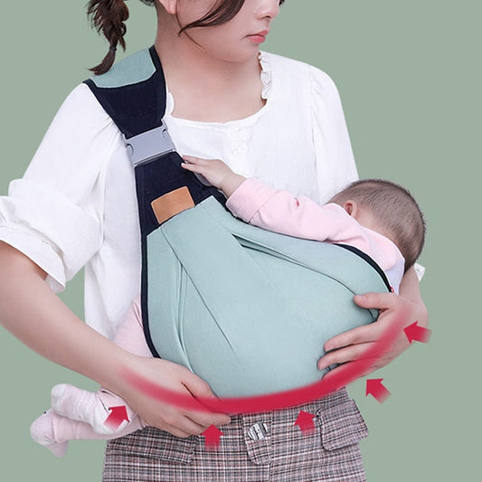 Écharpe de portage pour bébé à bandoulière