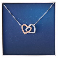 Interlocking Hearts Necklace -