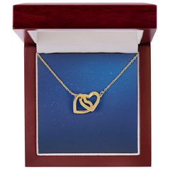 Interlocking Hearts Necklace -