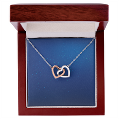 Interlocking Hearts Necklace -