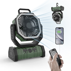 Banque d'alimentation extérieure pour appareils ménagers avec ventilateur de camping et lumière LED